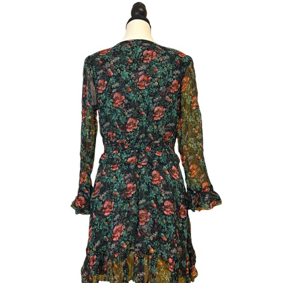 THE KOOPLES Paris Floral Print Sheer Dress (2) - Picture 2 of 3